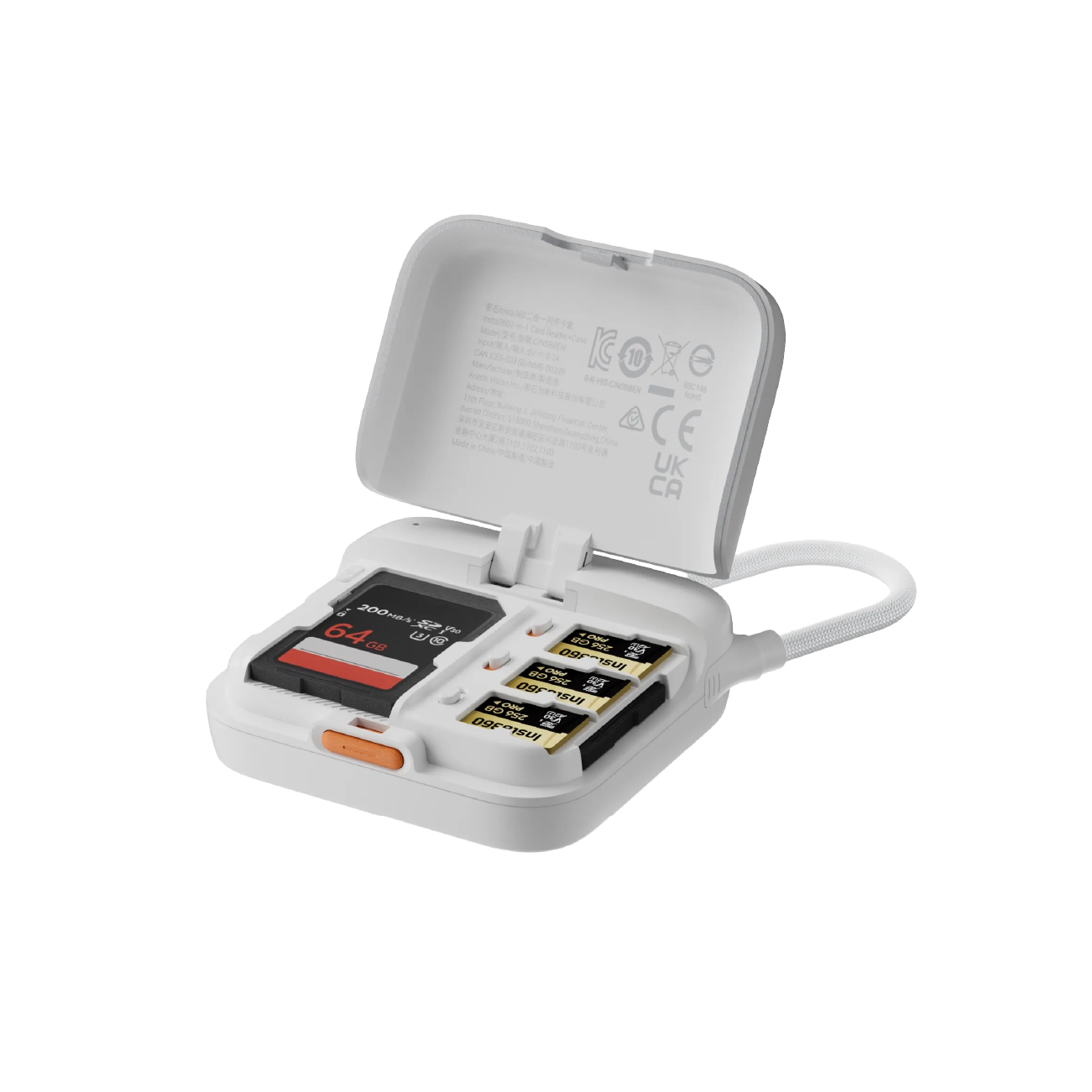 Insta360 2-in-1 Card Reader + Case