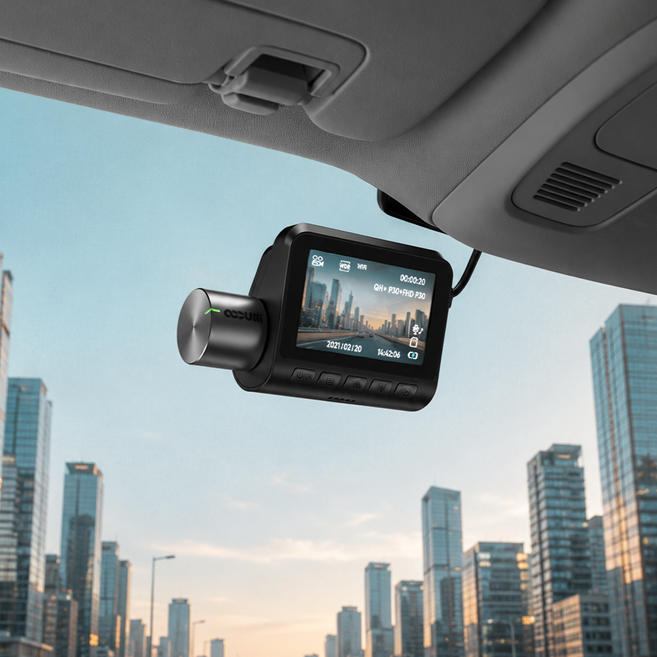 Occulli S1 2-Channel 4K Car Dash Cam