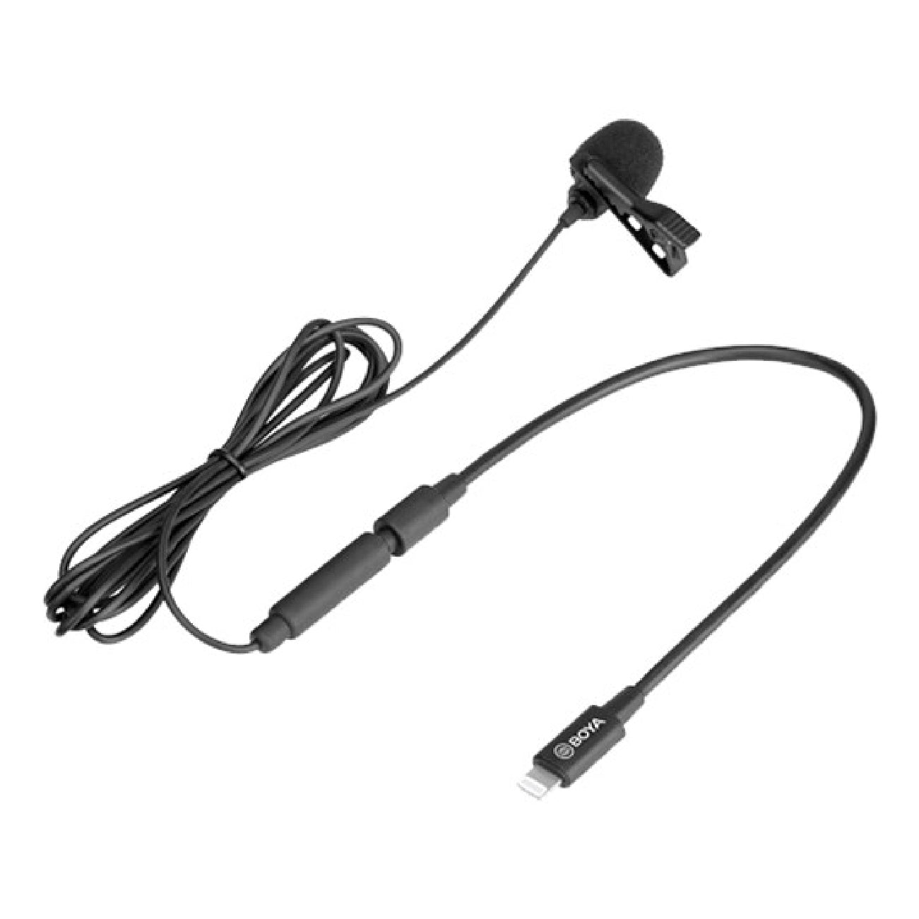 BOYA BY-M2 DIGITAL LAVALIER MICROPHONE FOR IOS DEVICES   BY-M2