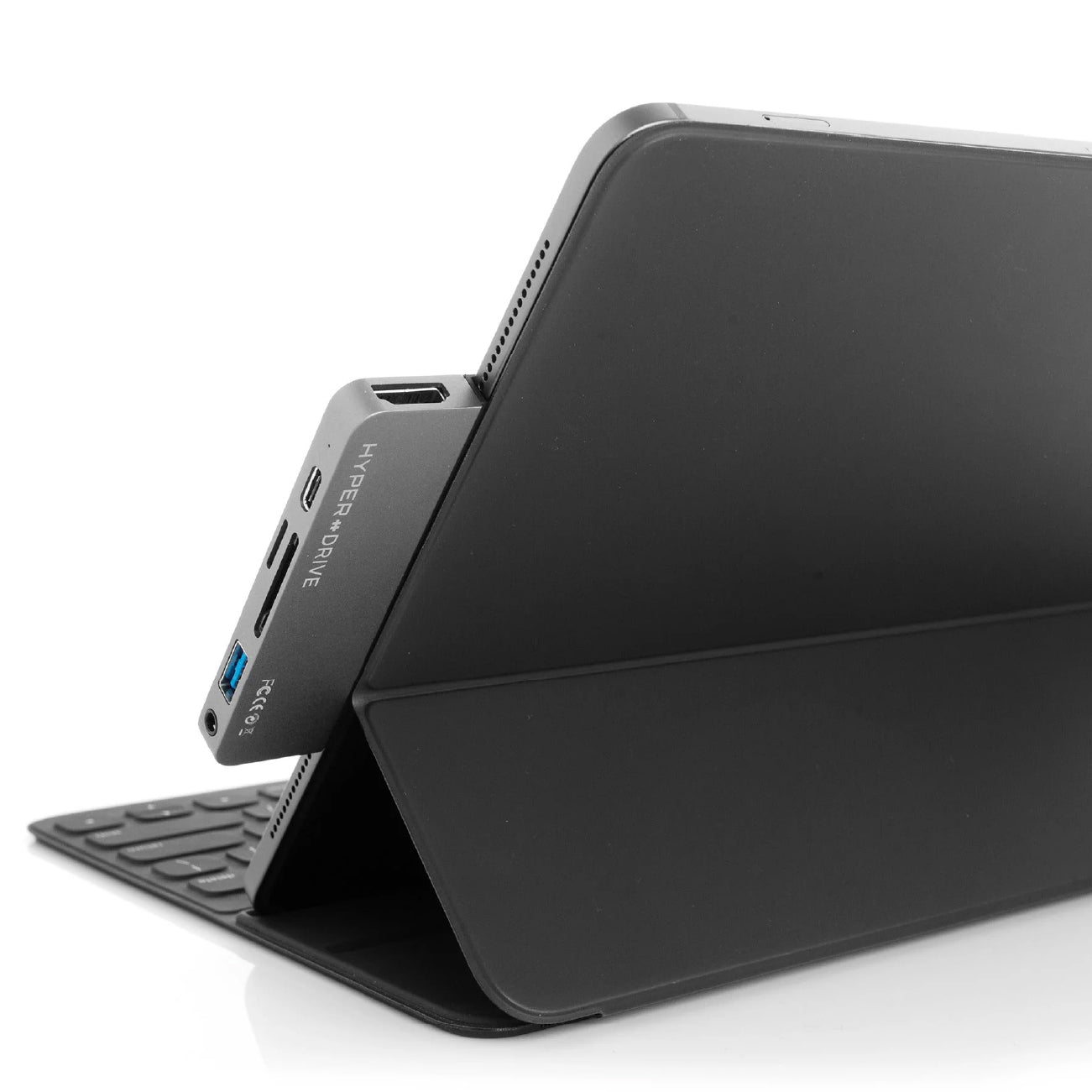 HyperDrive 6-in-1 USB-C Hub for iPad Pro V2 Gray