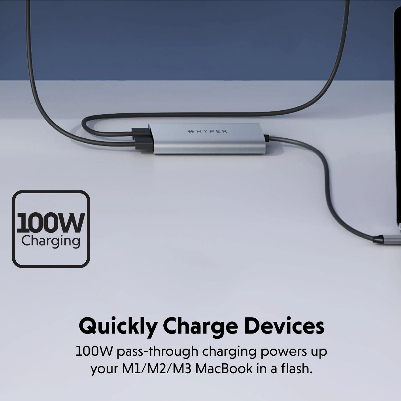 HyperDrive Dual 4K HDMI Adapter for M1 MacBook