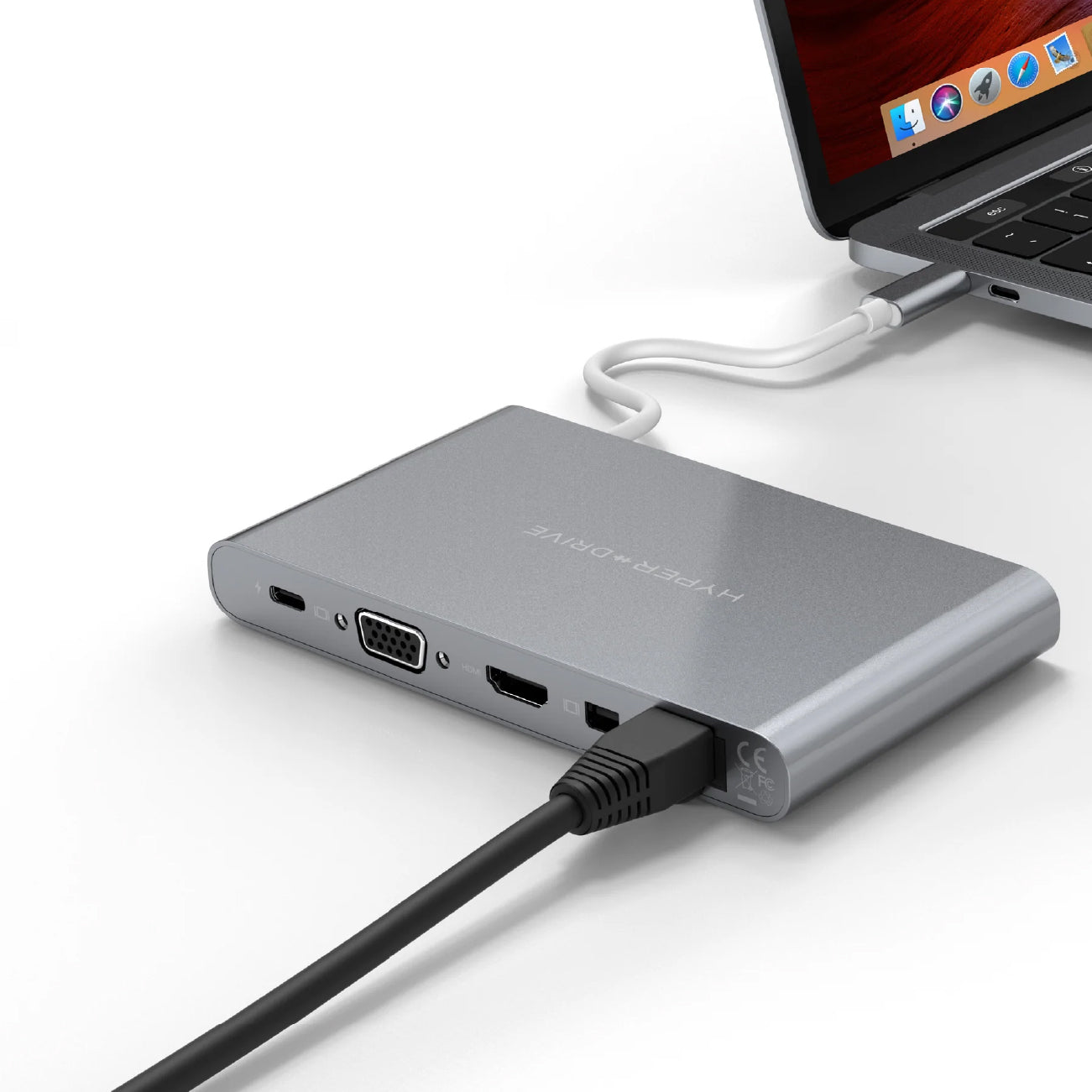 HyperDrive Ultimate USB-C Hub Space Gray