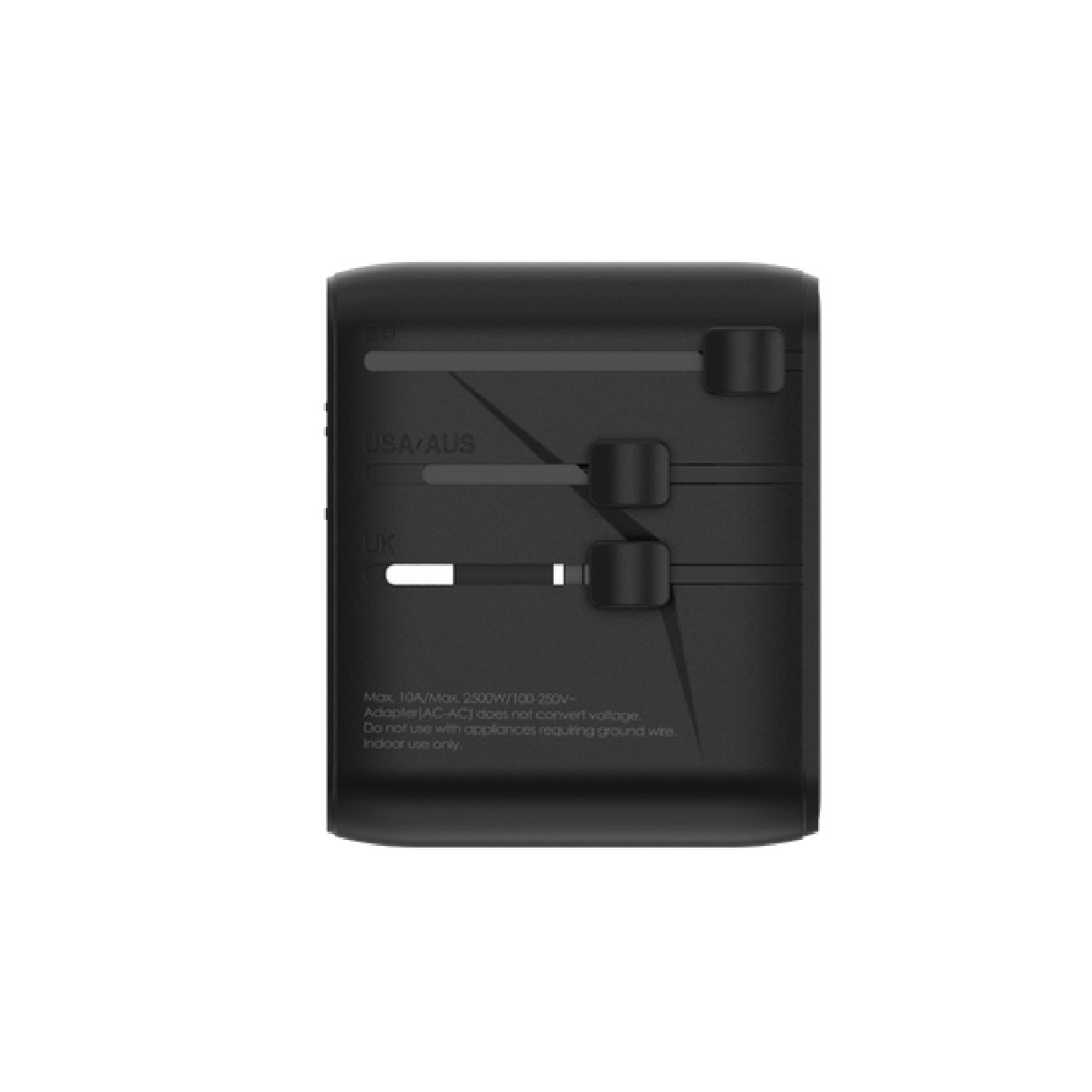 Mophie Universal Travel Adapter GAN PD 35W Black