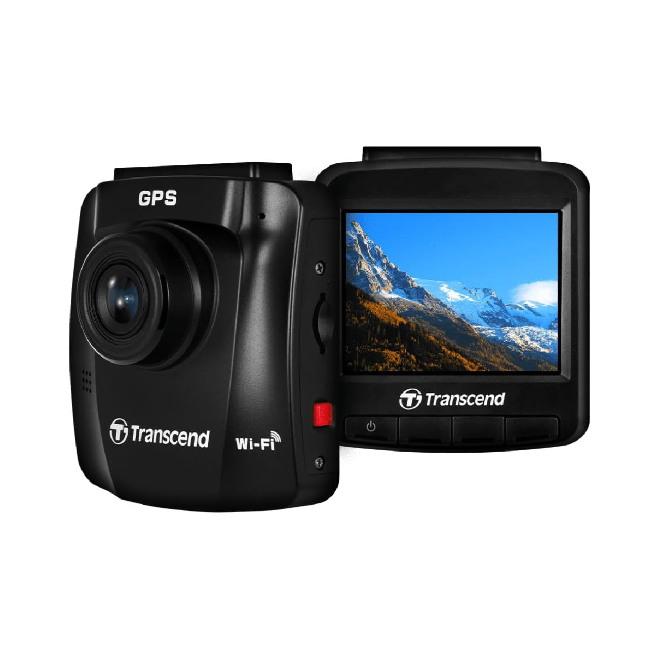 Transcend DP250 Dash Camera w/WIFI & GPS Track 64GB