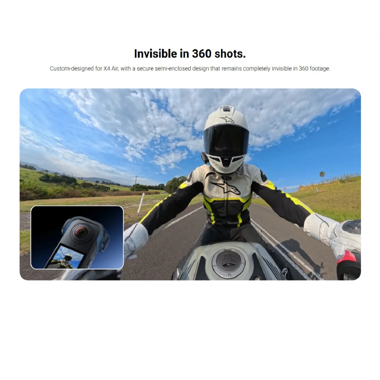 Insta360 X4 Air Mic Windshield