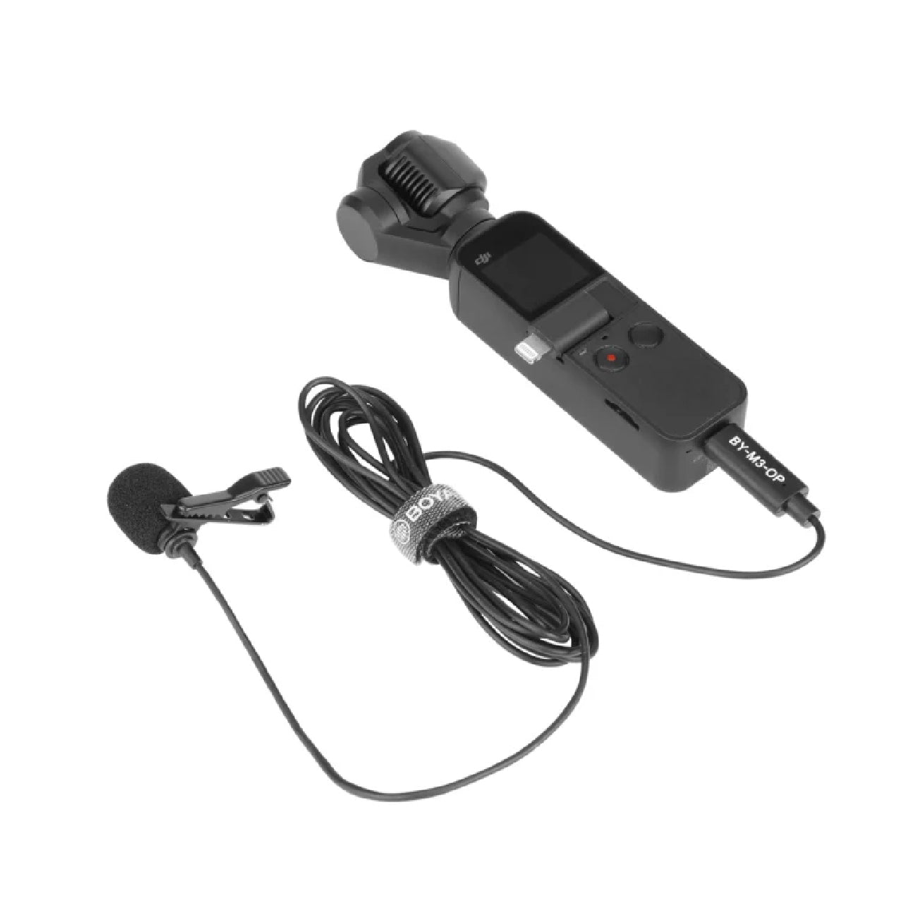 BOYA BY-M3-OP CLIP ON DIGITAL LAVALIER MICROPHONE FOR DJI OSMO   BY-M3-OP