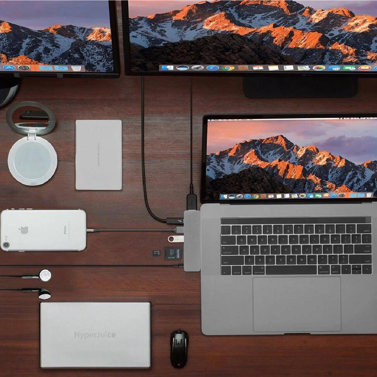 HyperDrive Solo 7-in-1 Hub for MacBook PC & USB-C Devices Space Gray