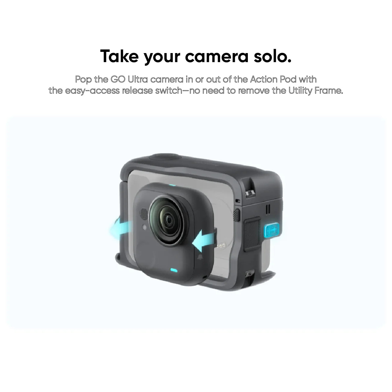 Insta360 GO Ultra Utility Frame