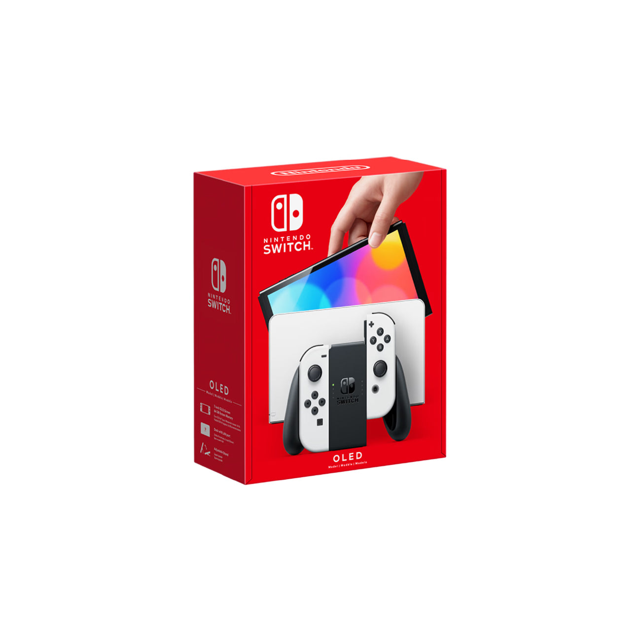 Nintendo Switch Oled with White Joy-Con