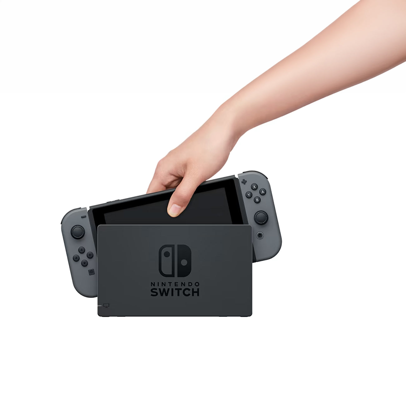Nintendo Switch with Gray Joy-Con
