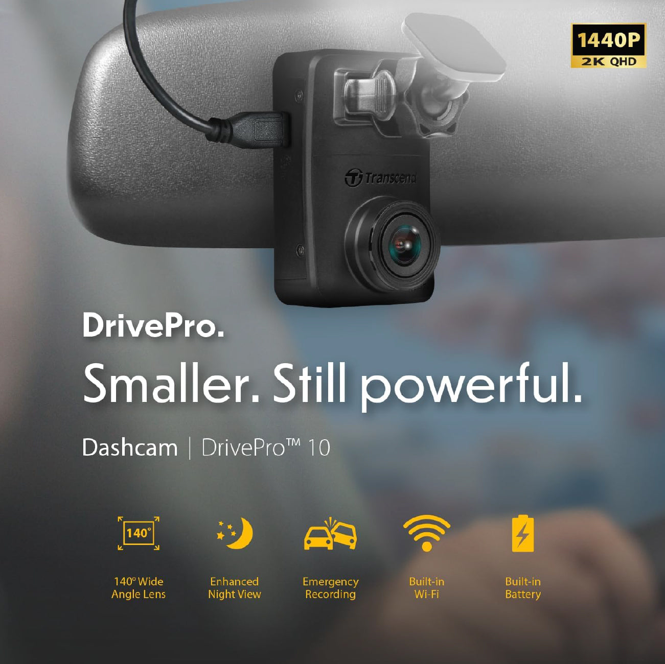 Transcend Drive Pro 10 Dashcam 64GB