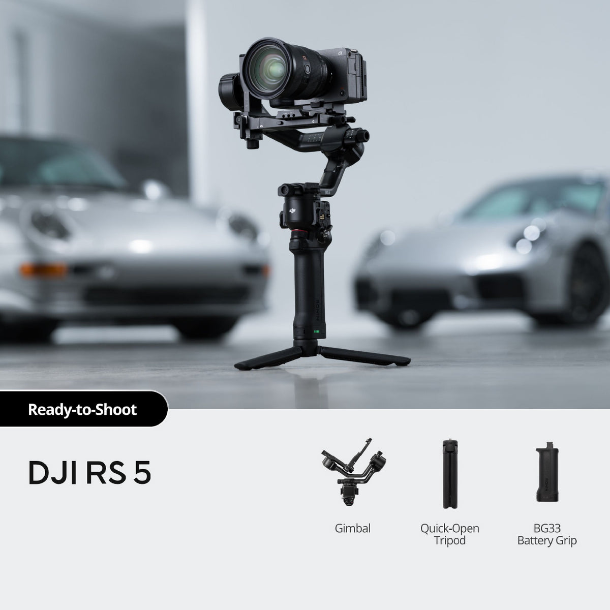 DJI RS 5 Camera Gimbal Stabilizer