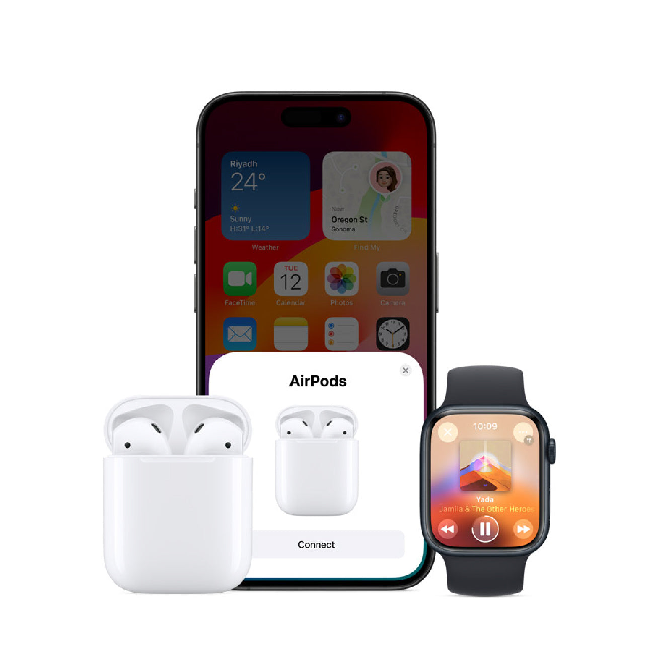 Apple Airpods 2 with Charging Case - White