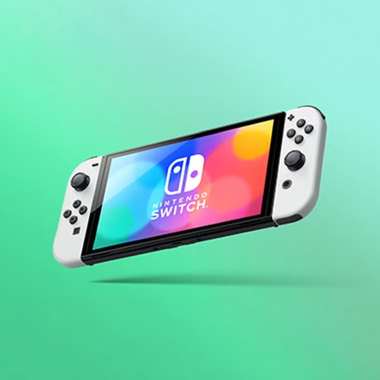 Nintendo Switch Oled with White Joy-Con