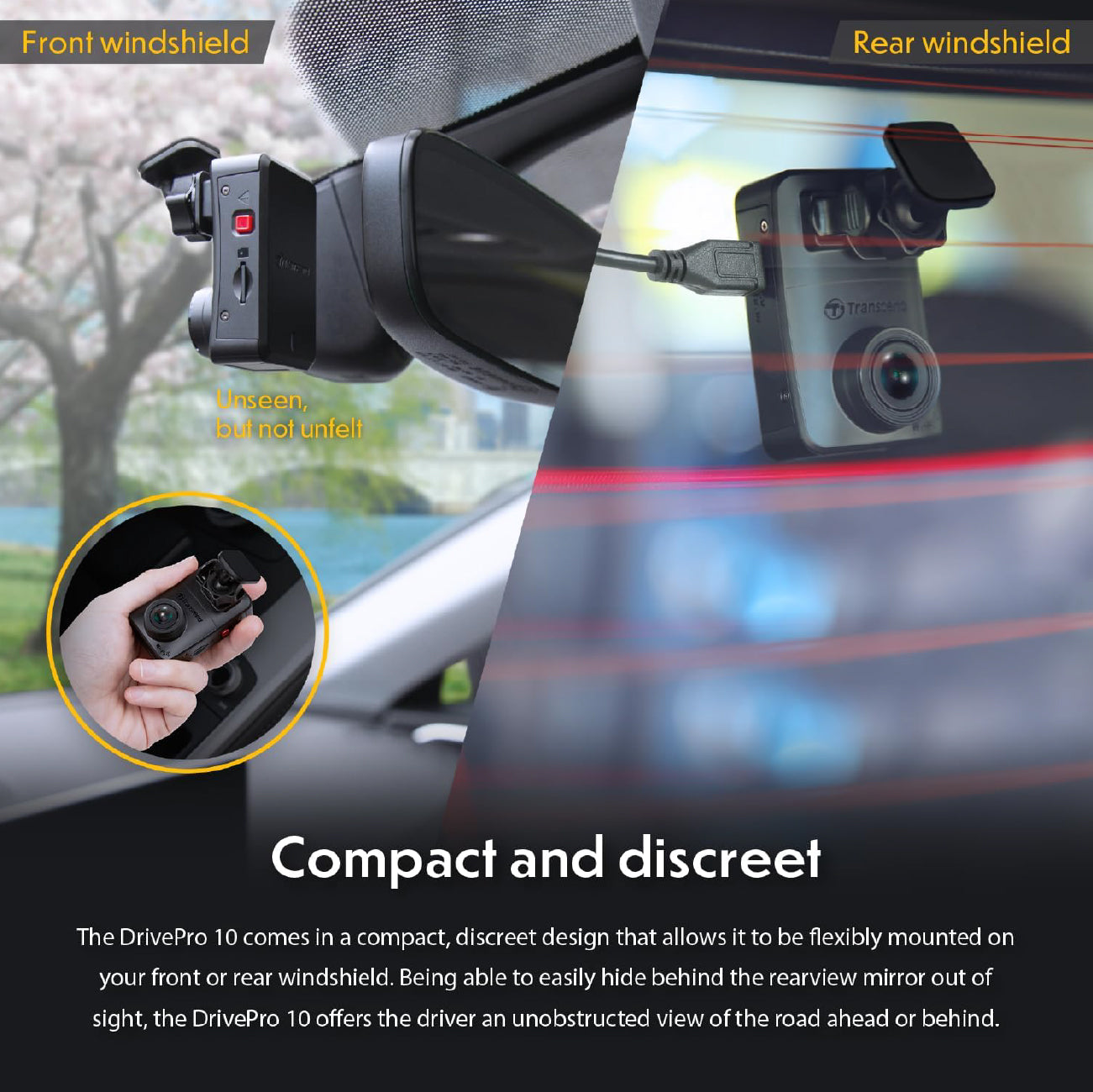 Transcend Drive Pro 10 Dashcam 64GB