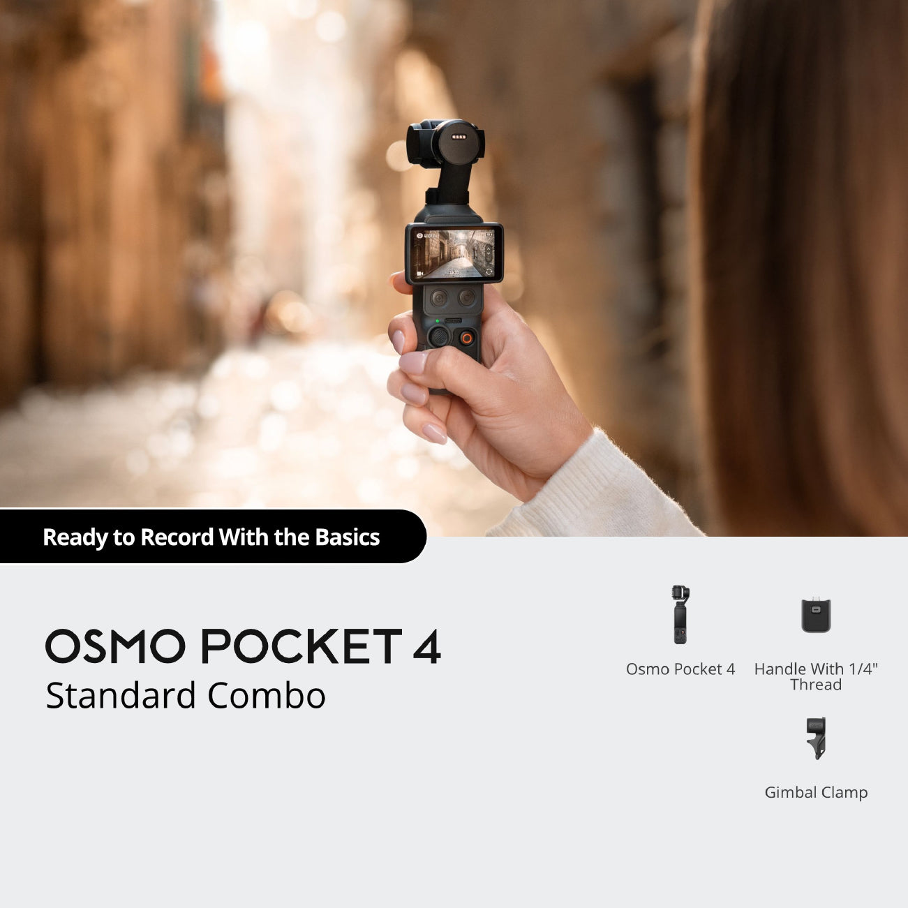 DJI Osmo Pocket 4 Pocket Gimbal Camera