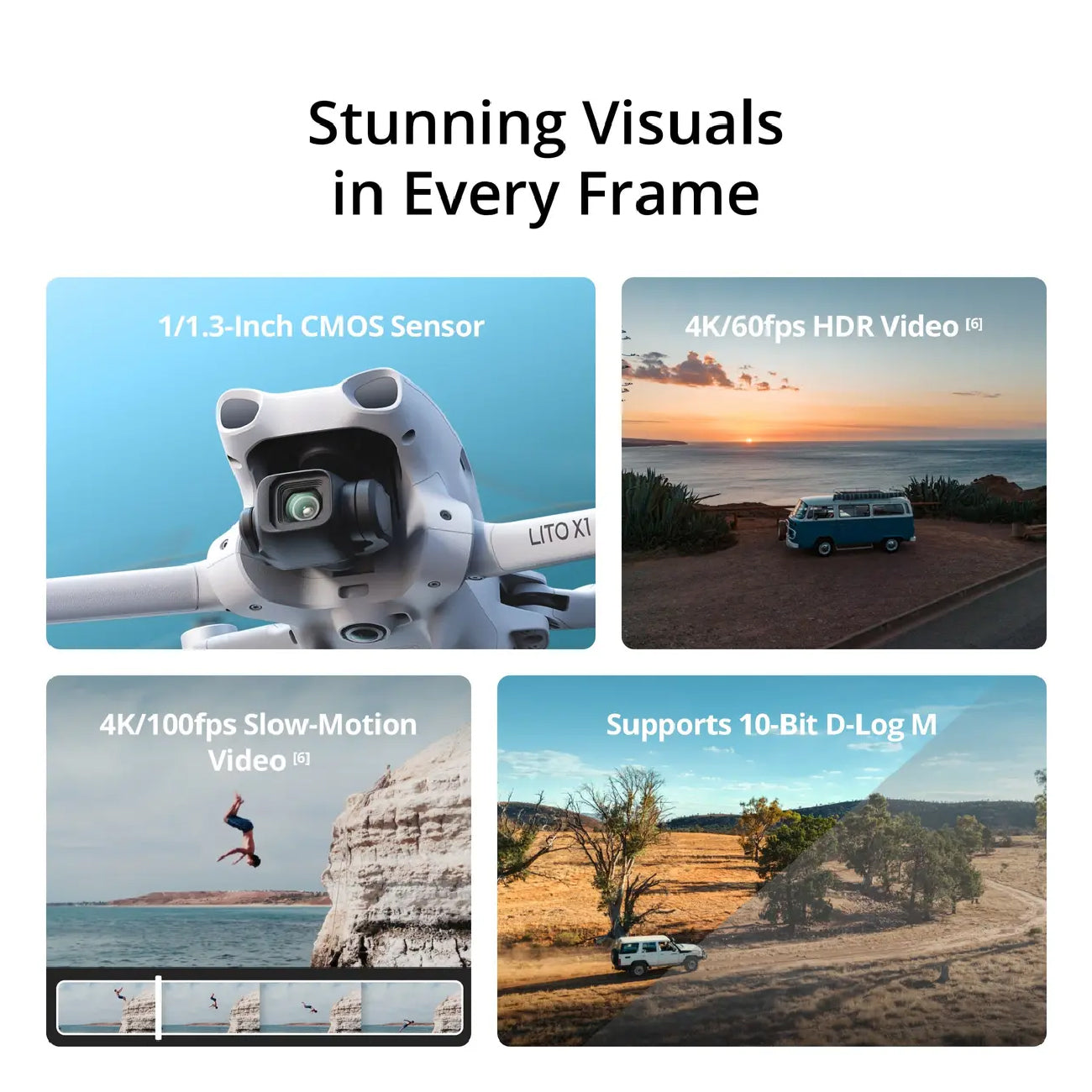 DJI Lito X1 Beginner-Friendly Premium Camera Drone