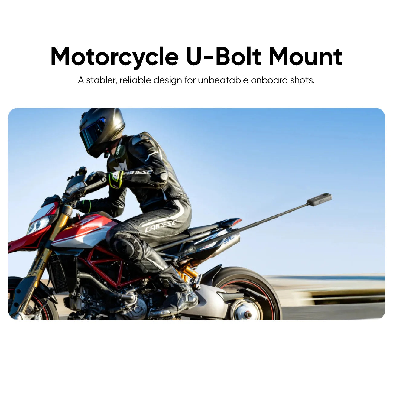 Insta360 Motorcycle U-Bolt Mount