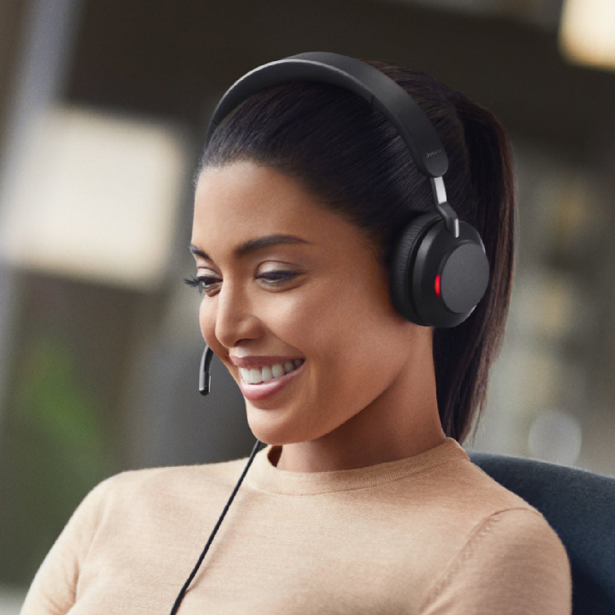 Jabra Evolve2 40 USB C/A MS SE (Titanium Black)
