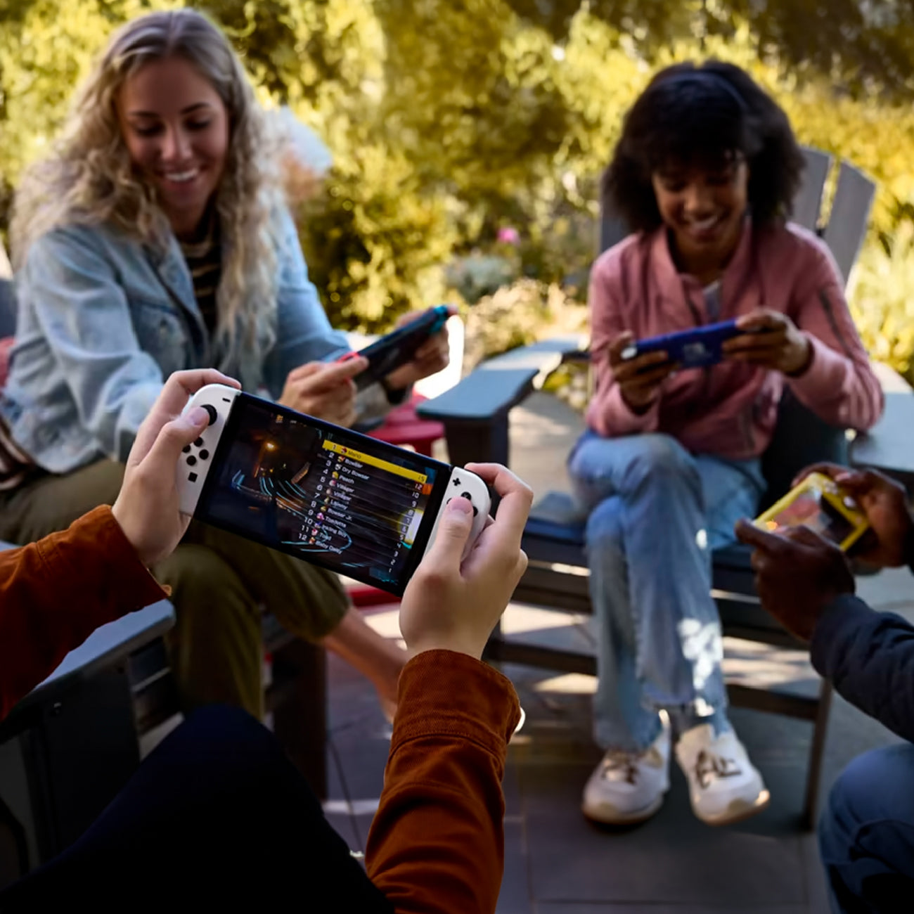 Nintendo Switch Oled with White Joy-Con