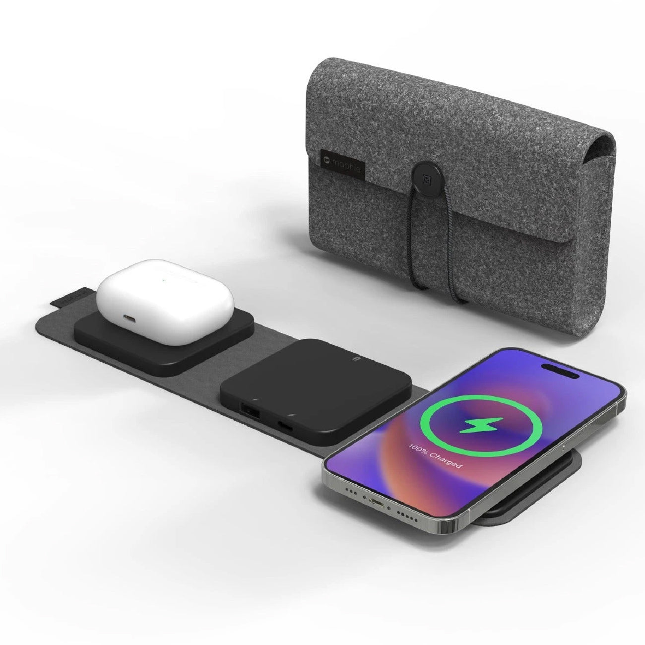 MOPHIE UNV WRLS-snap+ multi-device travel charger