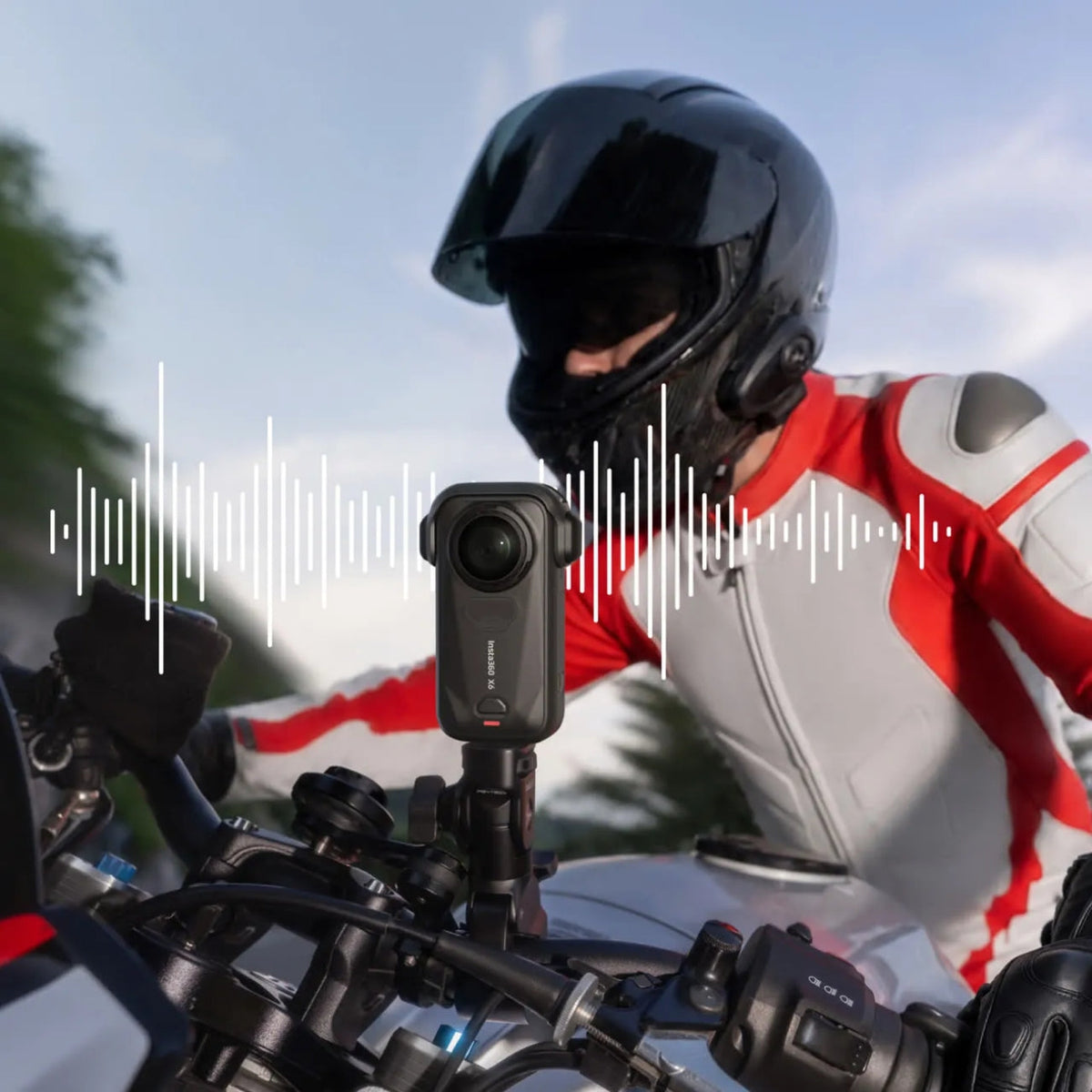 Insta360 X6 Mic Windshield