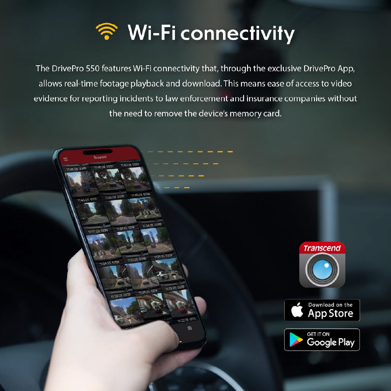 Transcend Drive Pro 10 Dashcam 64GB