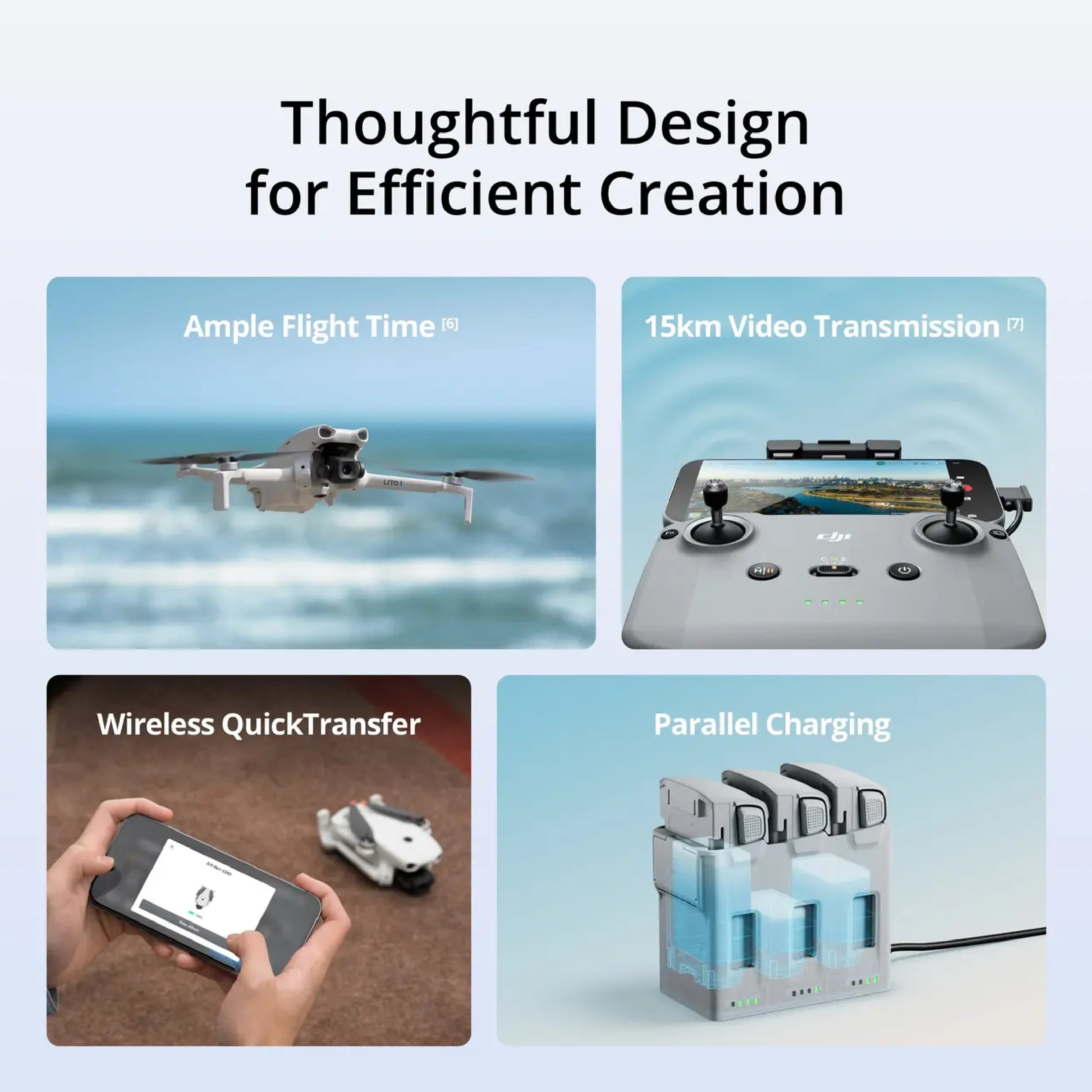 DJI Lito X1 Beginner-Friendly Premium Camera Drone