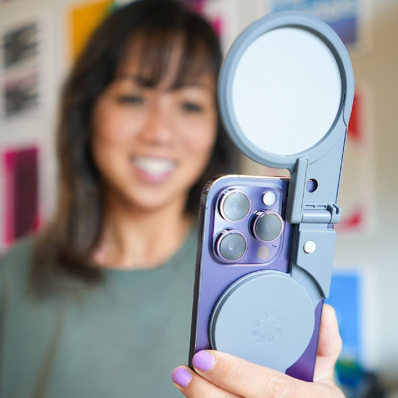 Joby Beamo Ring Light MagSafe Gray