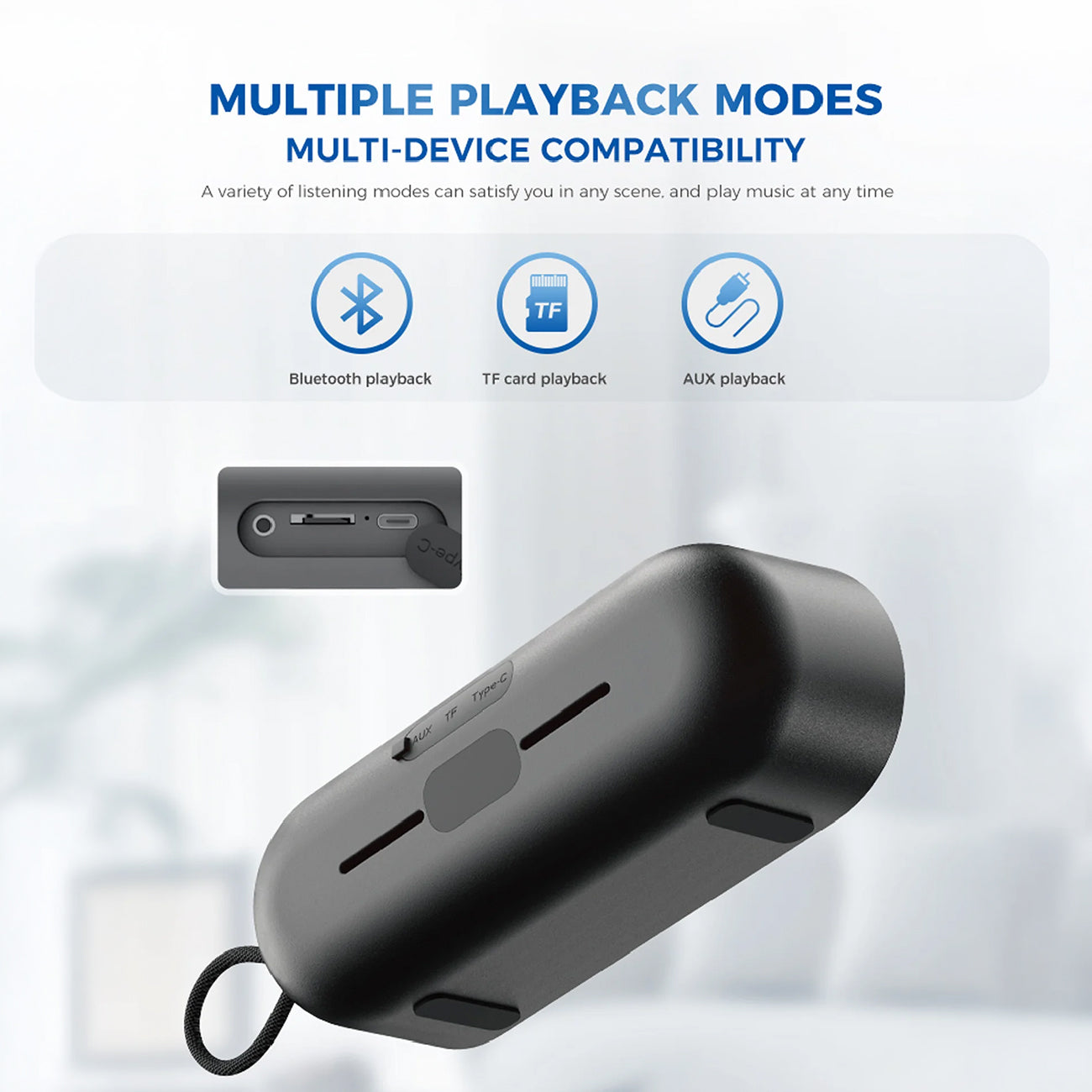 Philips TAS2250 Wireless Bluetooth Speaker Black