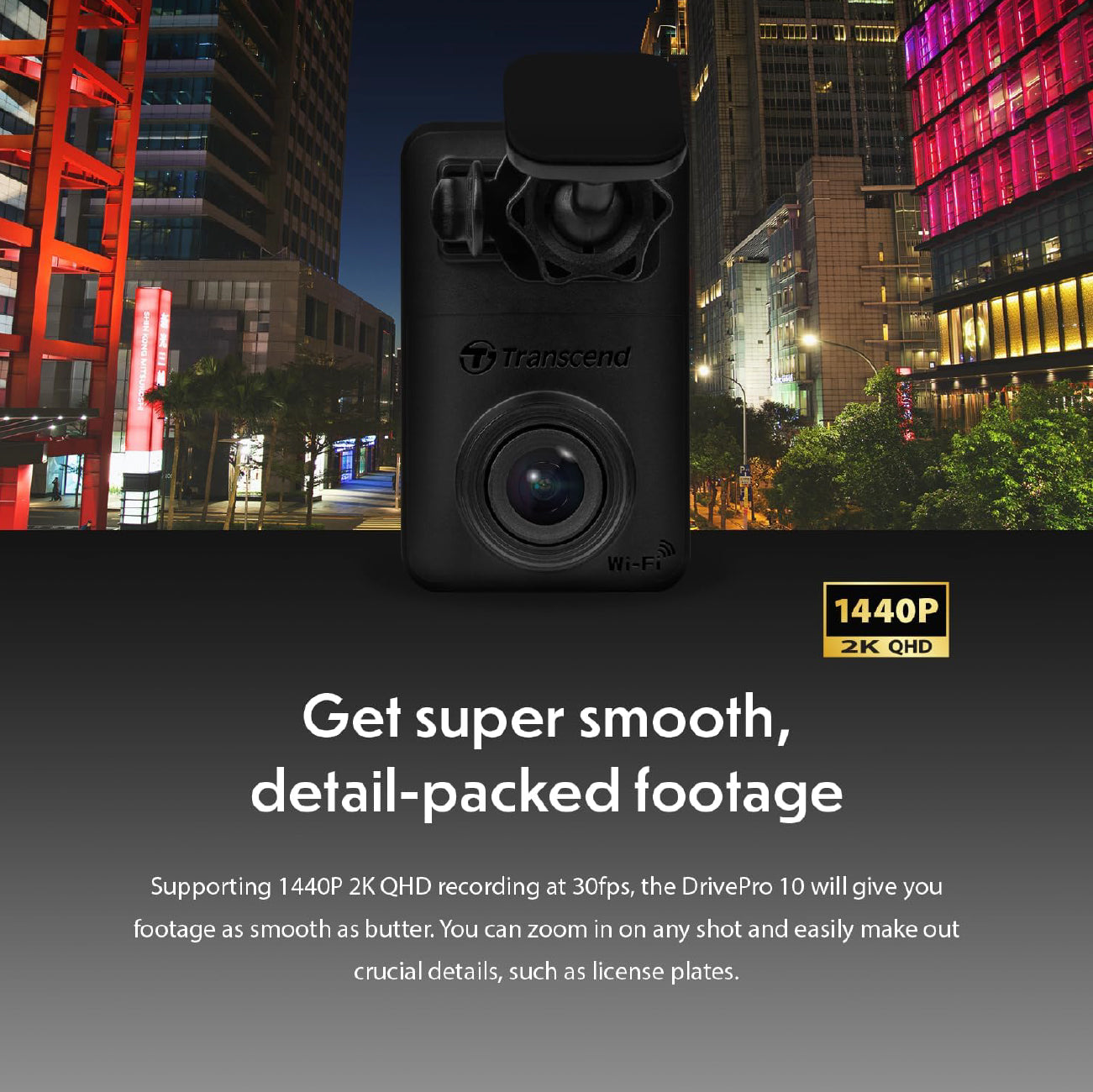 Transcend Drive Pro 10 Dashcam 64GB