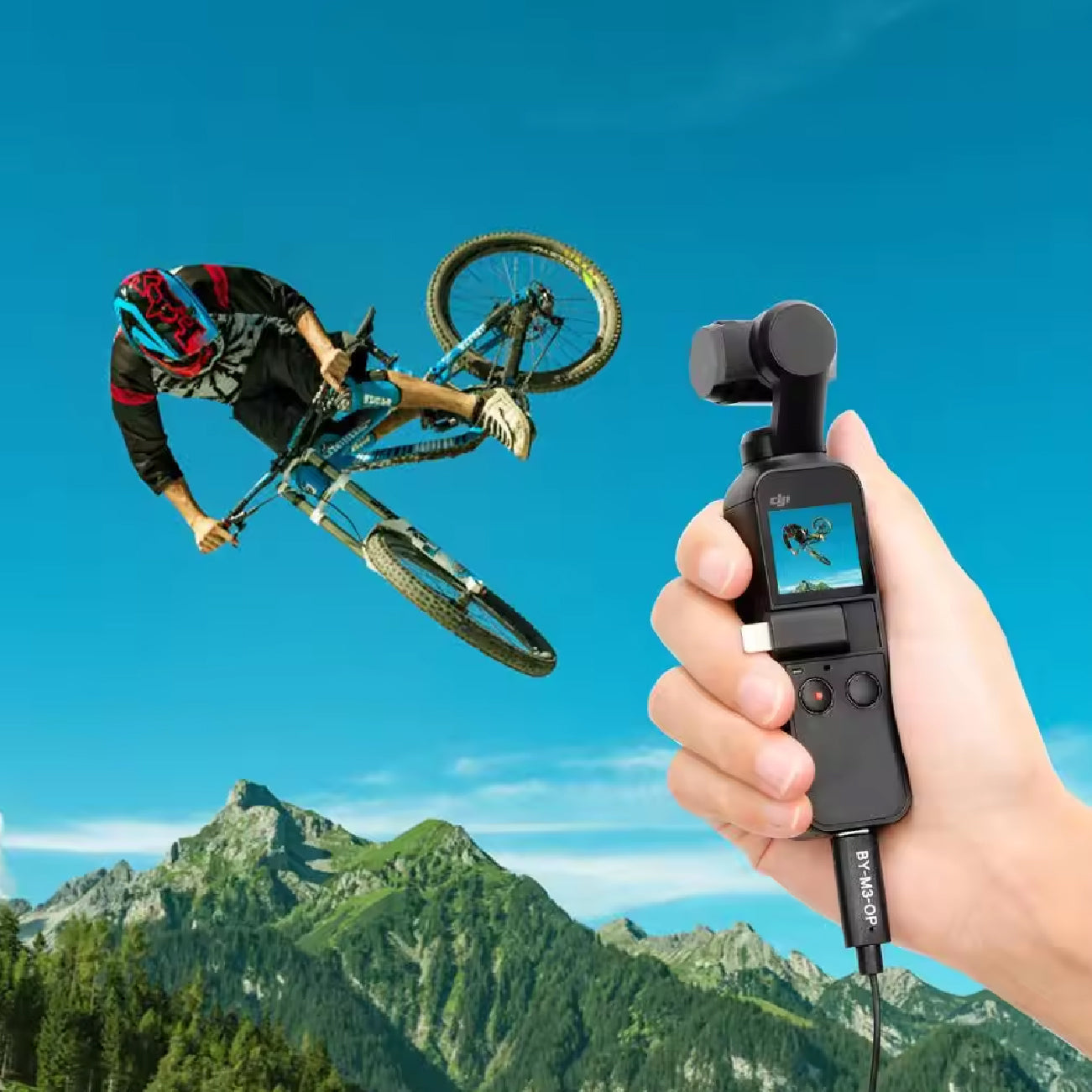 BOYA BY-M3-OP CLIP ON DIGITAL LAVALIER MICROPHONE FOR DJI OSMO   BY-M3-OP
