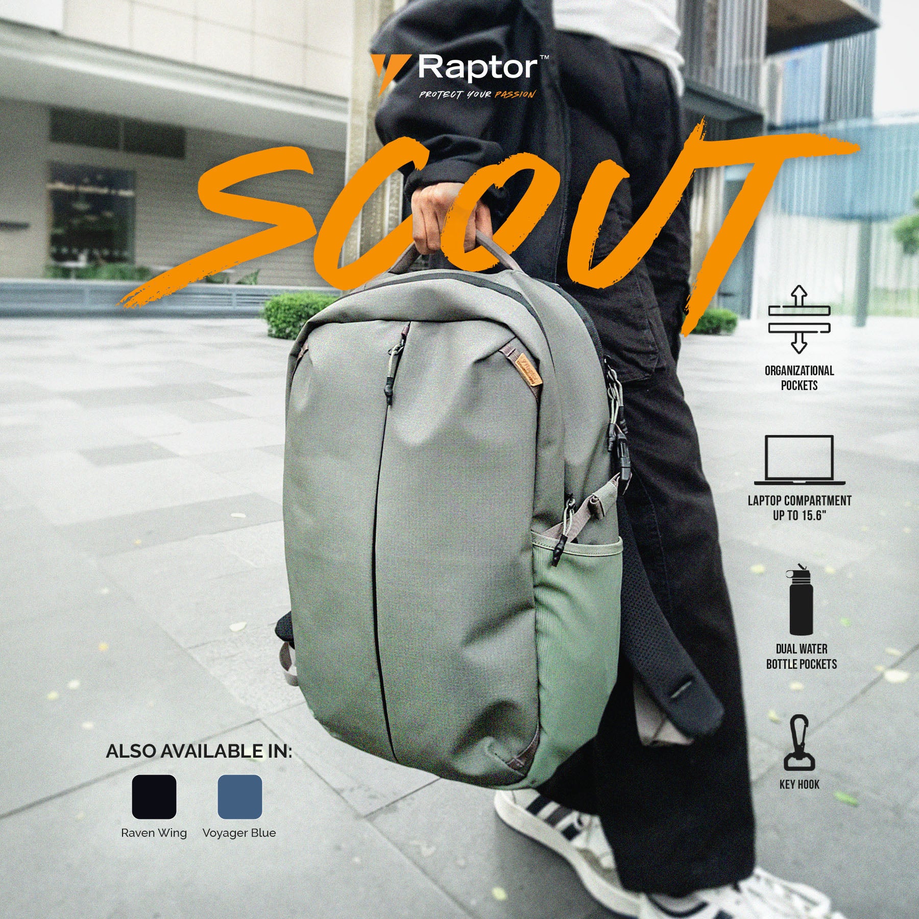 Raptor Scout Day Backpack