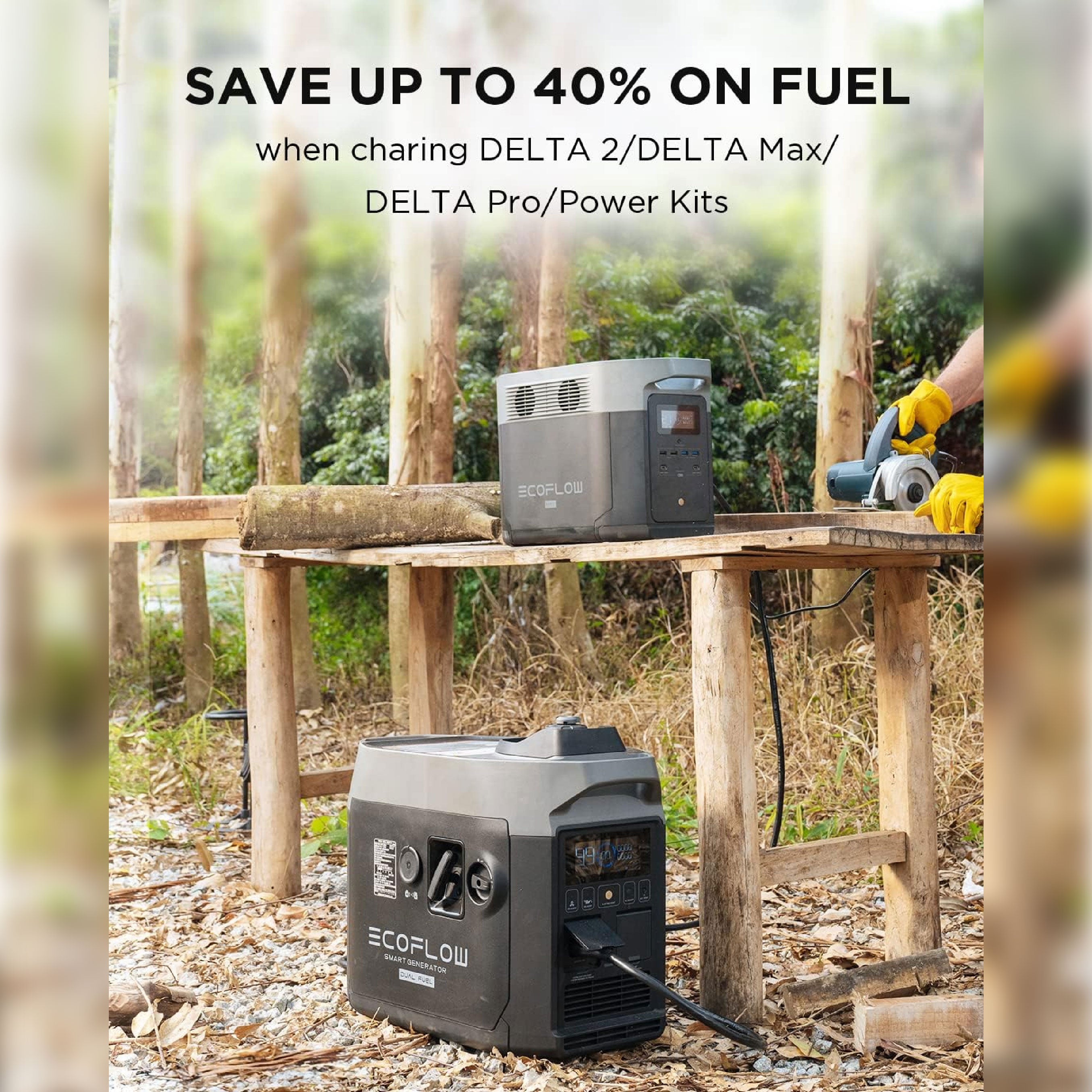 EcoFlow Smart Generator (Dual Fuels - Petrol & LPG)