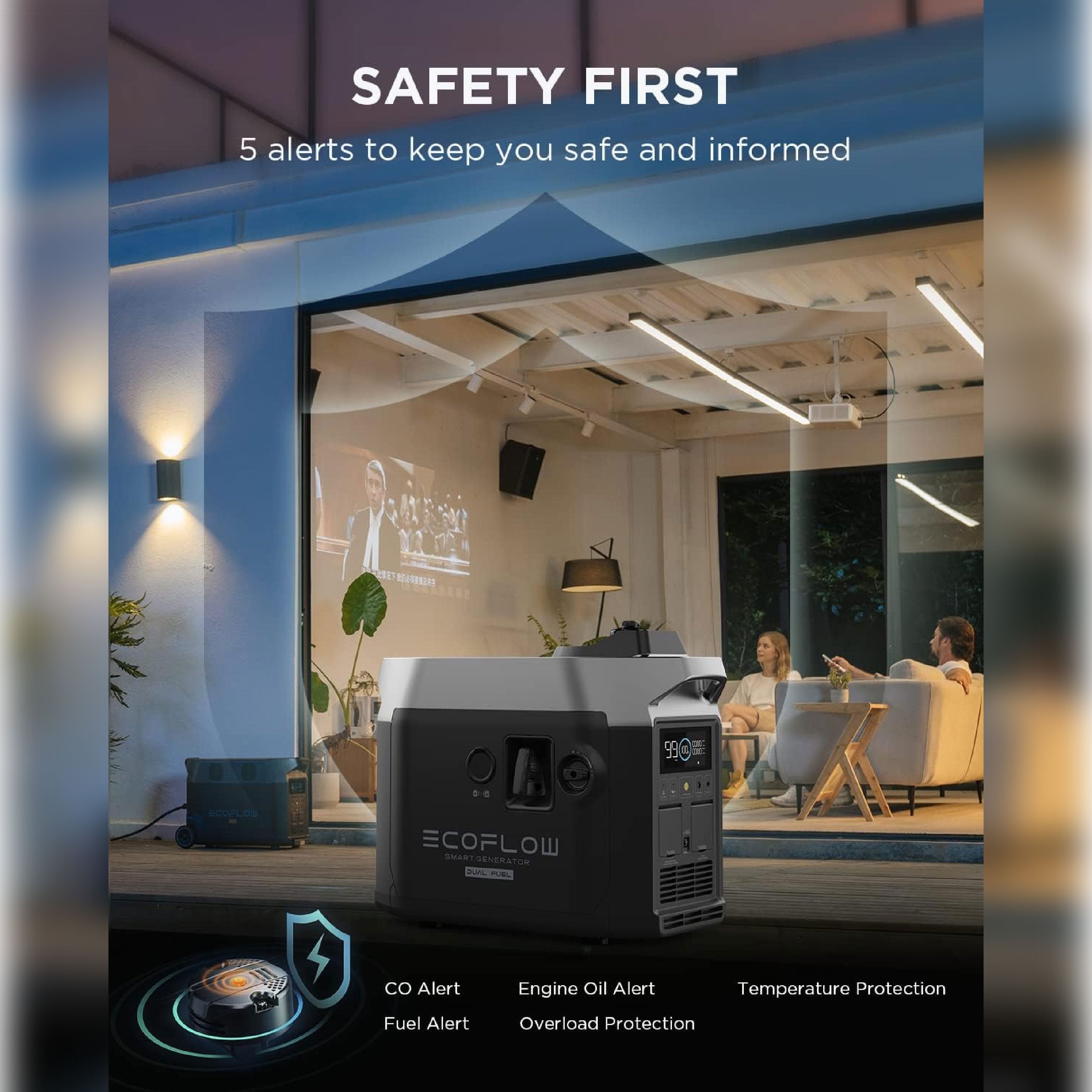 EcoFlow Smart Generator (Dual Fuels - Petrol & LPG)