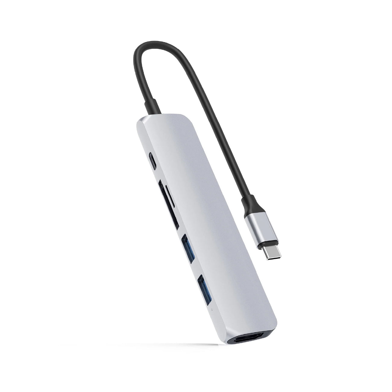 HyperDrive BAR 6-in-1 USB-C Hub Silver