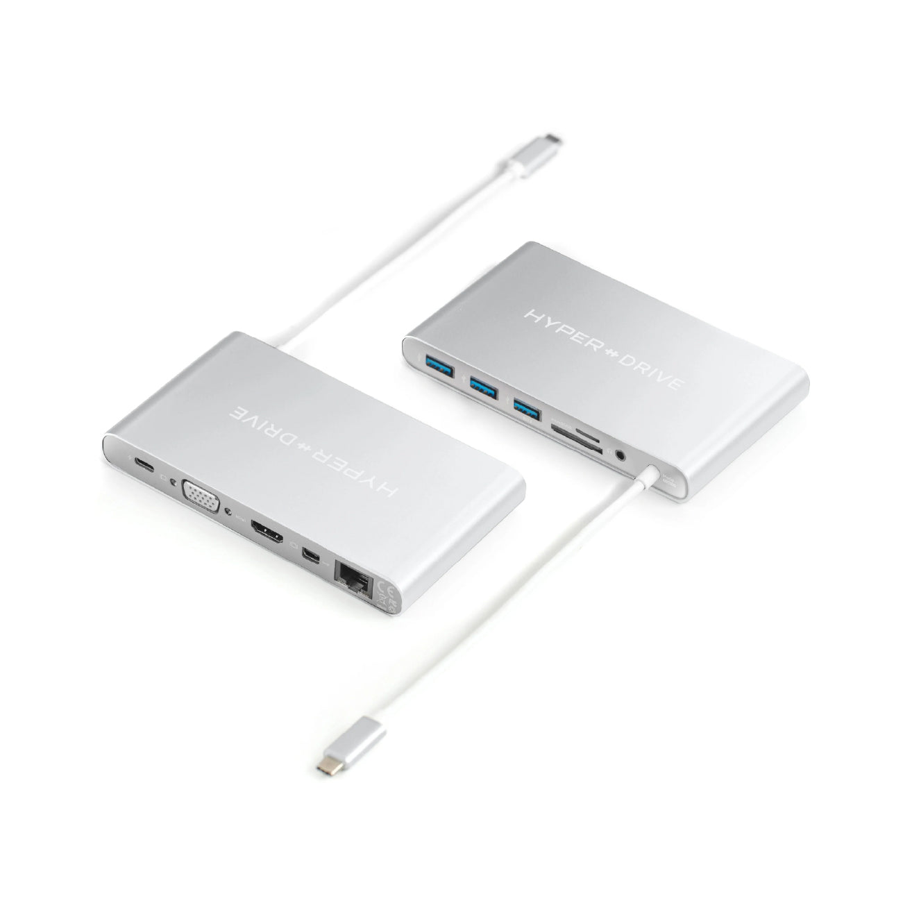 HyperDrive Ultimate USB-C Hub Silver