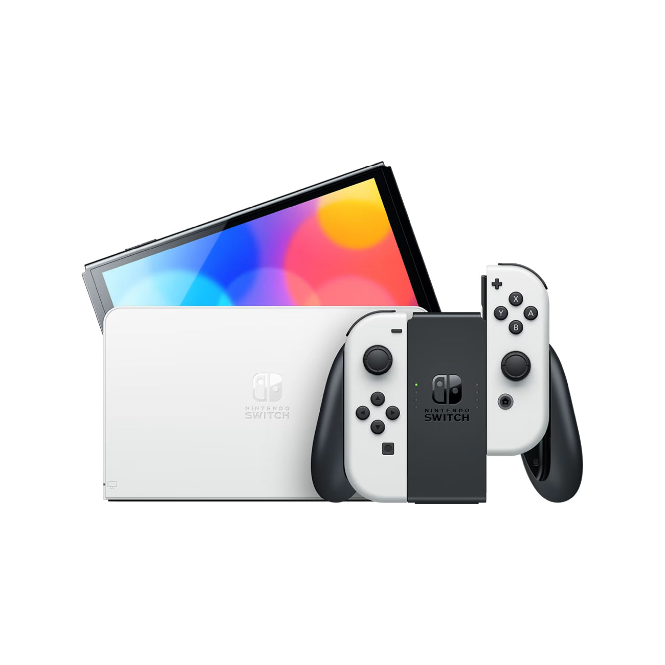 Nintendo Switch Oled with White Joy-Con
