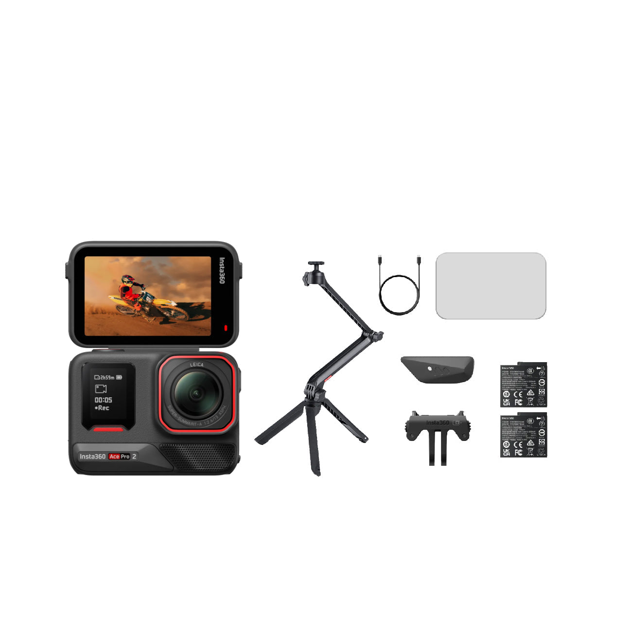 Insta360 Ace Pro 2 8K AI-Powered Action Camera with Unbeatable Low Light Performance