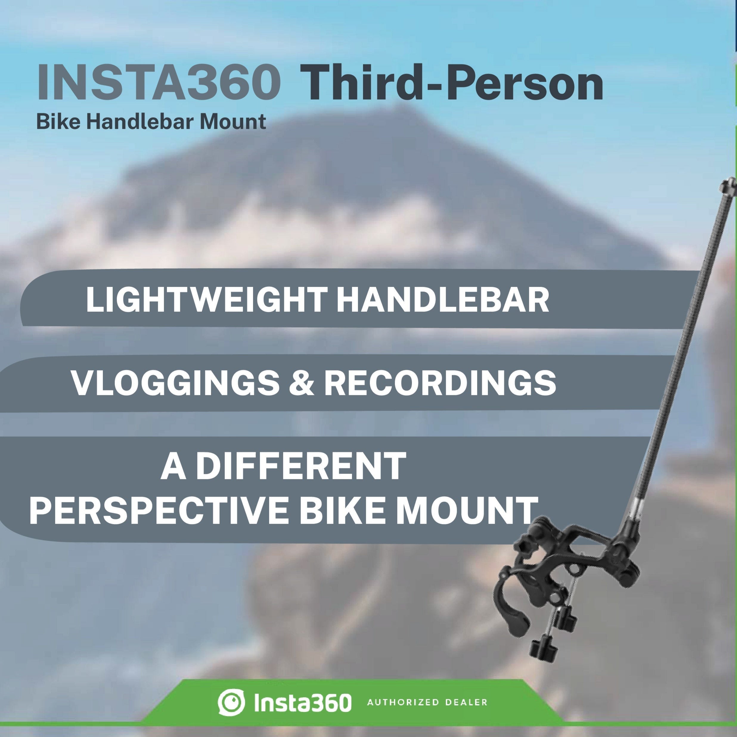 Insta360 Third-Person Bike Handlebar Mount