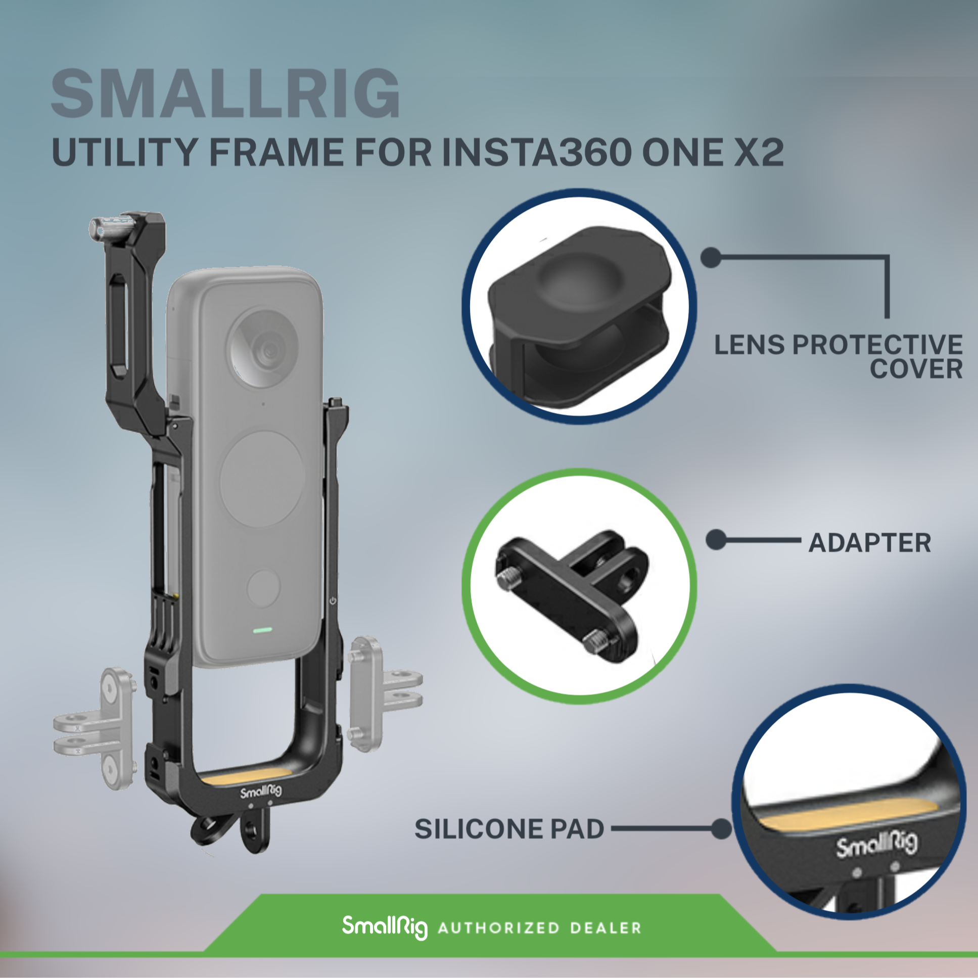 Insta360 ONE X2 SmallRig Utility Frame