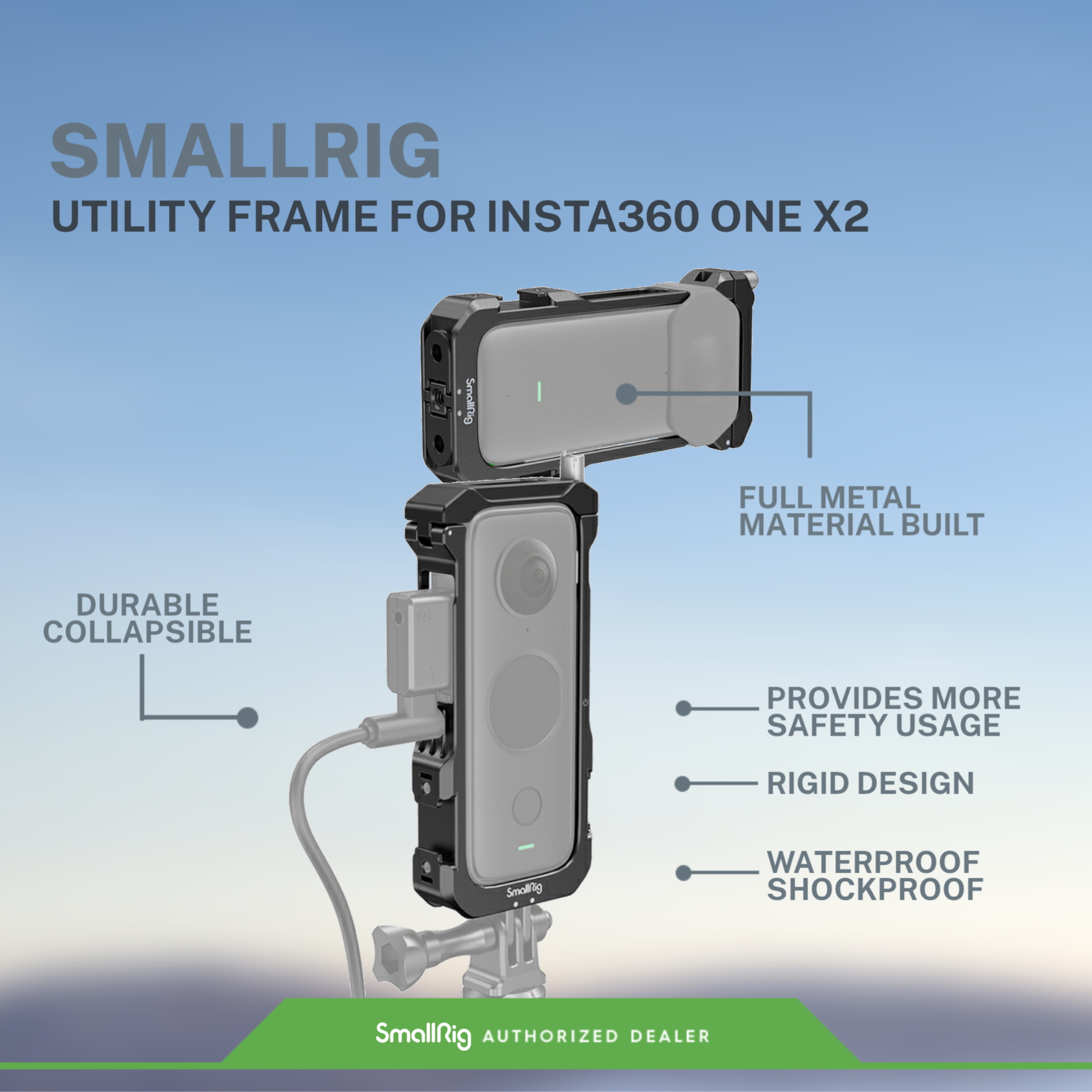 Insta360 ONE X2 SmallRig Utility Frame