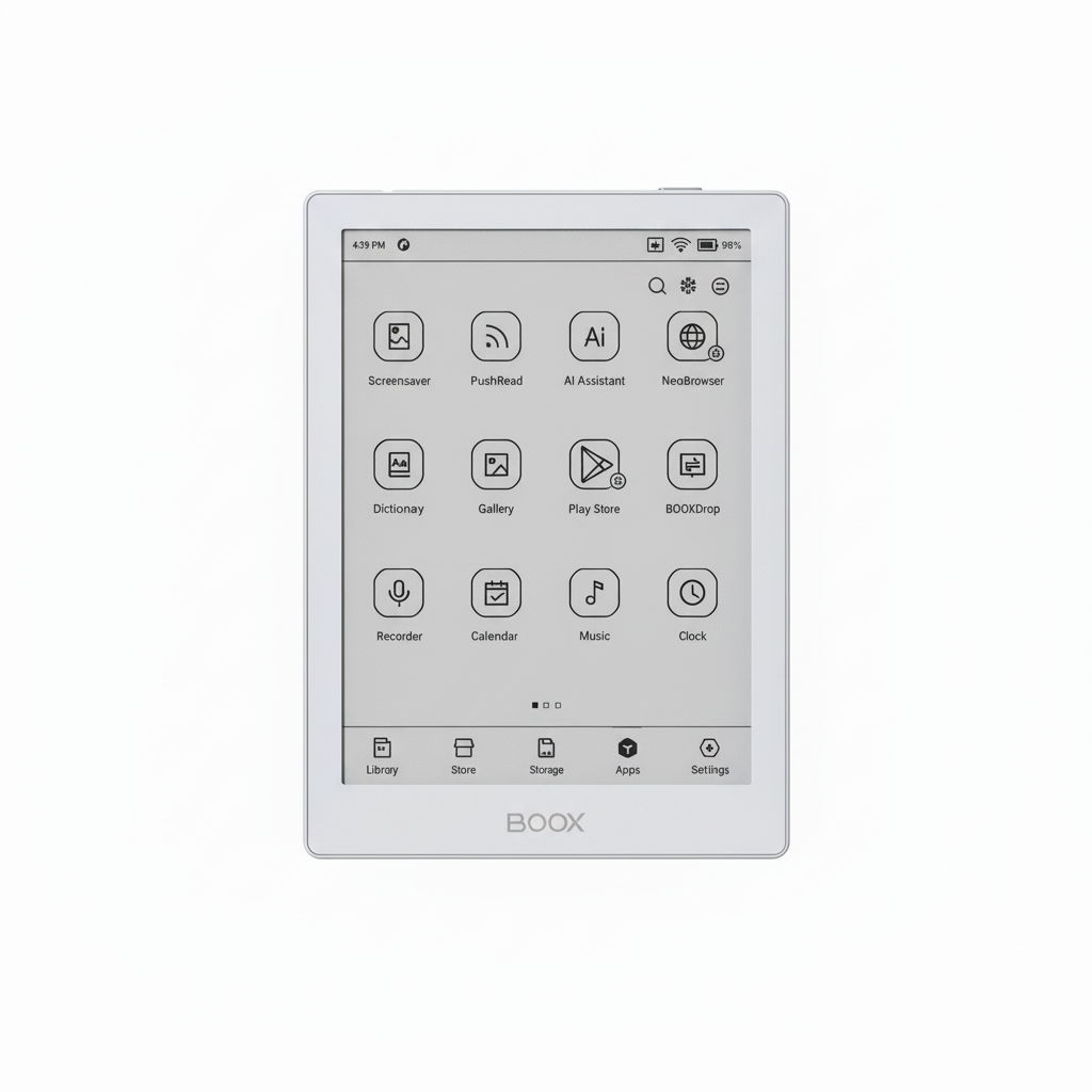 BOOX Go 6 E-ink Device Tablet White