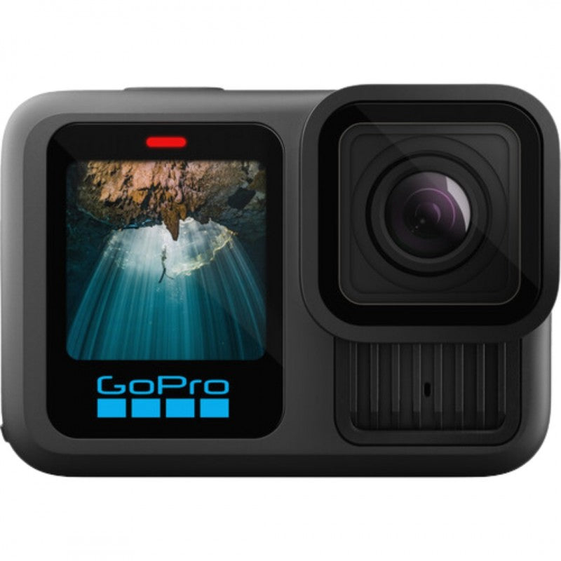 GoPro Hero 13 Black’s large rear screen displaying live video feed during recording