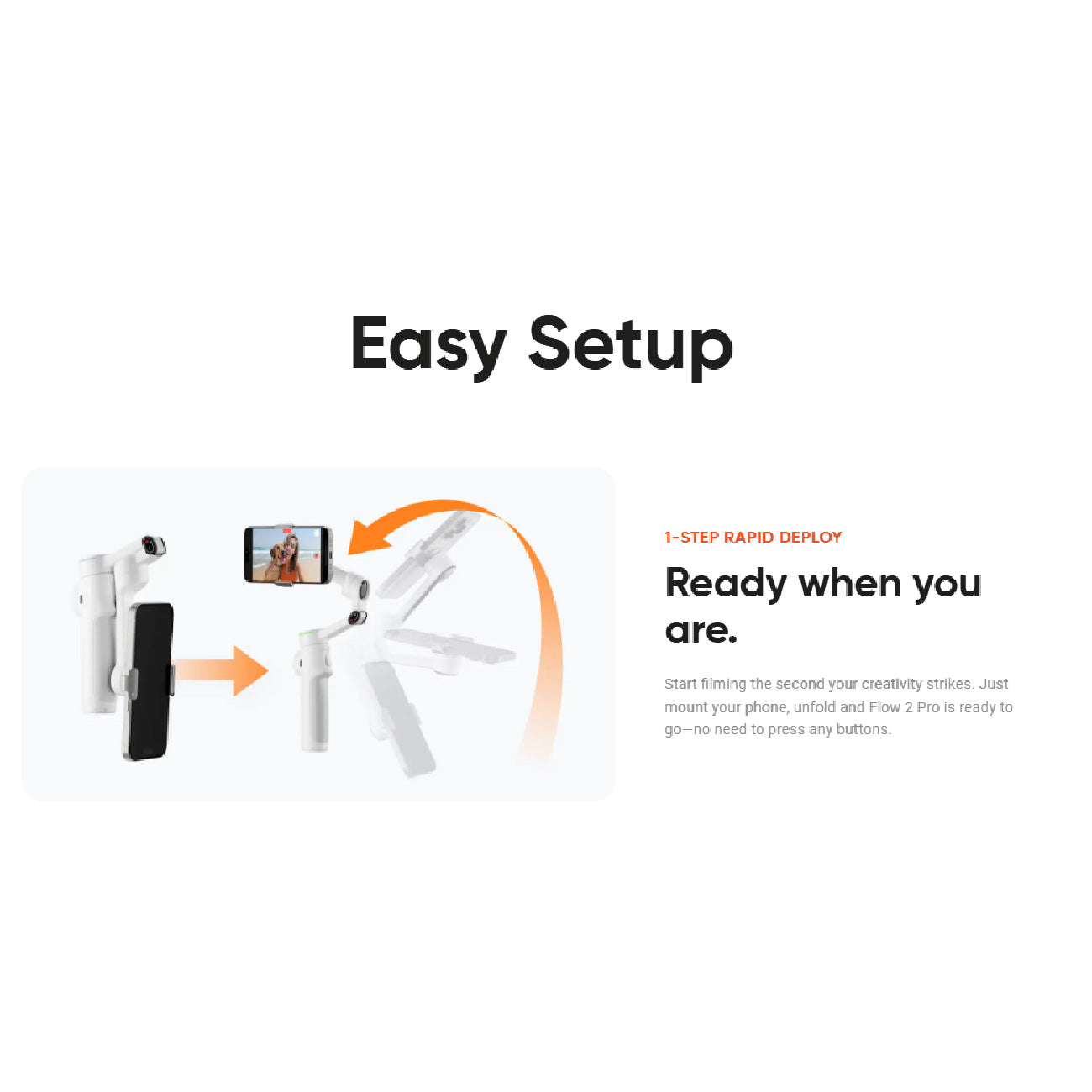 Insta360 Flow 2 Pro AI-Powered Gimbal