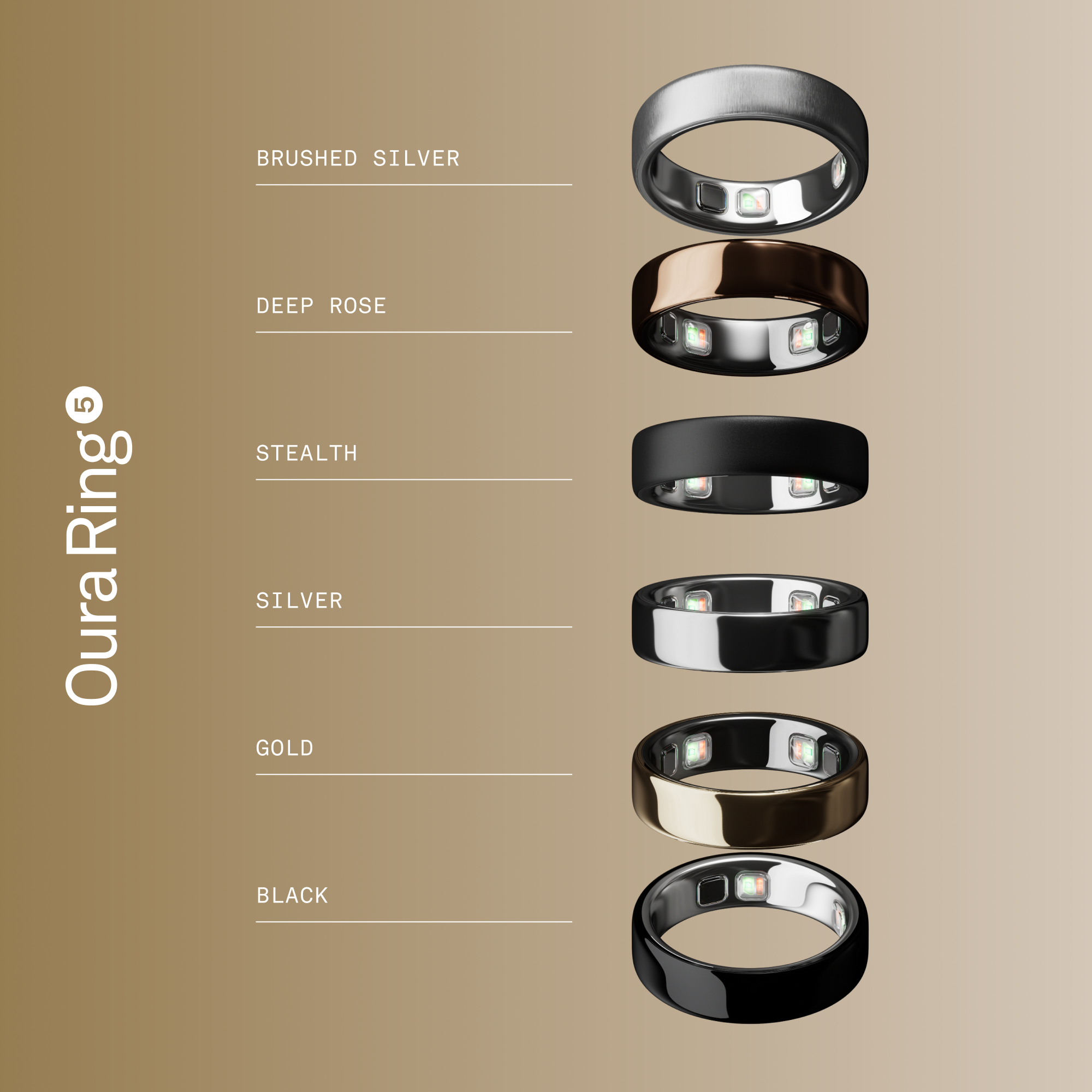 Oura Ring 5 Gold