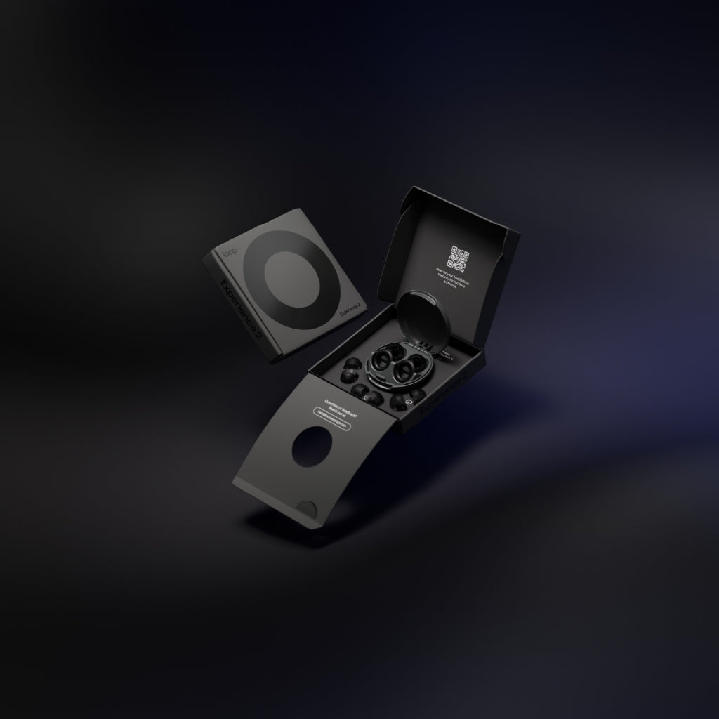 LOOP Experience 2 Black Earplugs