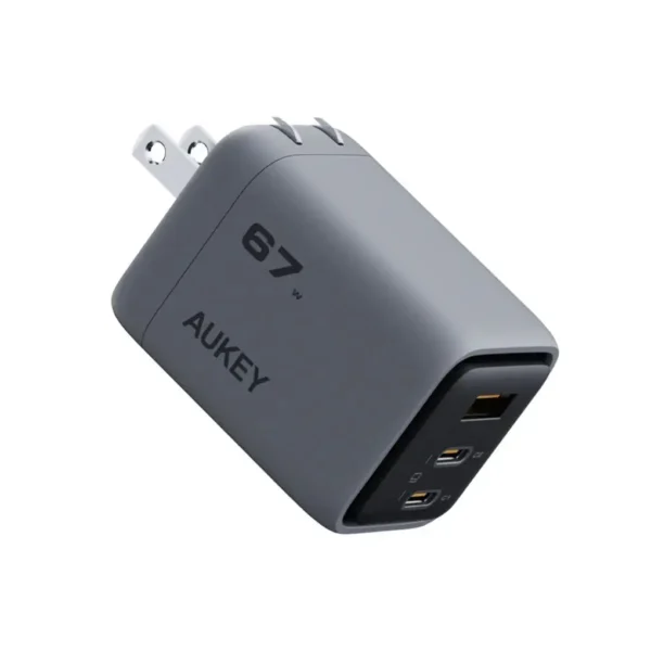 AUKEY PA-C3 Comet Mix 3 67W PD Wall Charger with GaN Technology