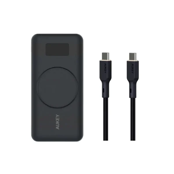 AUKEY PB-WL02i 10000mah Powerbank + Aukey CB-SCC141 USB-C to USB-C Cable