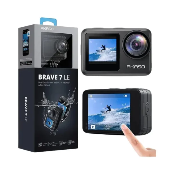 Akaso Brave 7 LE Action Camera + Protective Case Set - Image 3